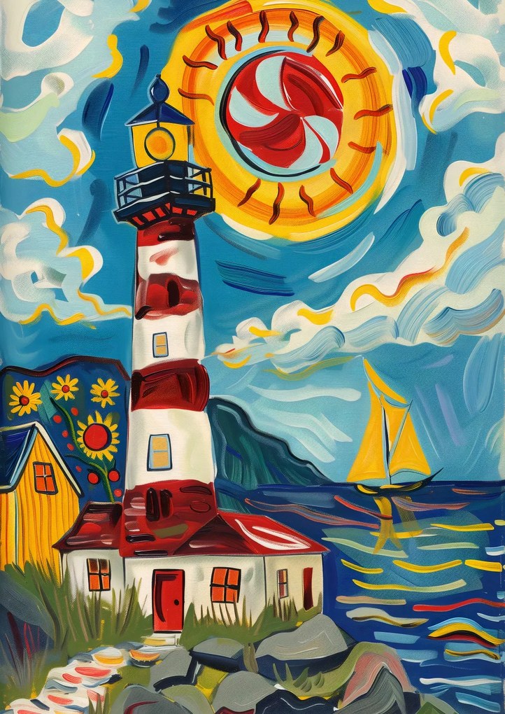 Poszter 29,7x42cm Élő kikötő