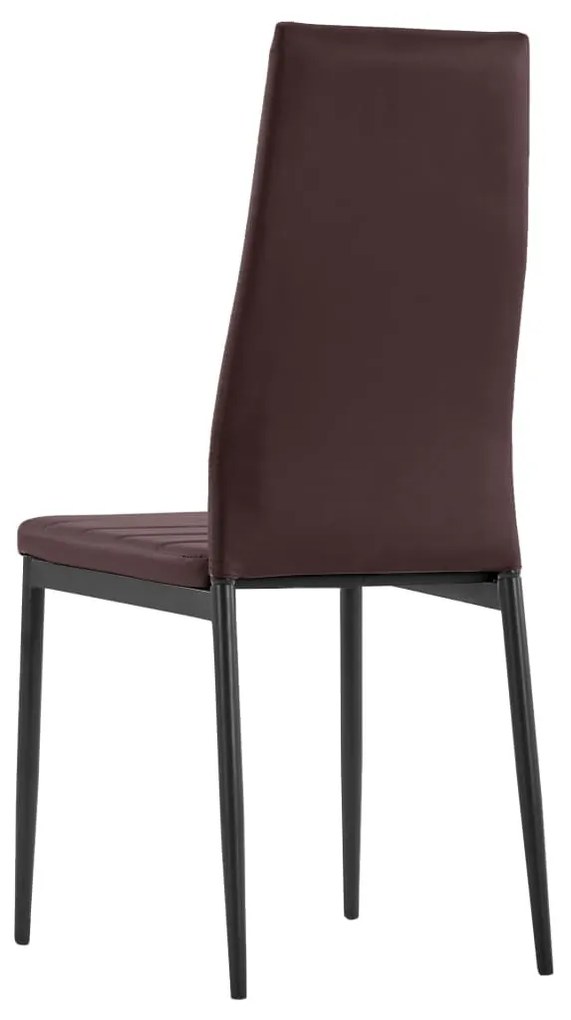 7 darabos barna étkezőszett