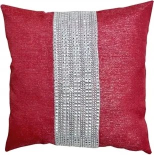 Párnahuzat 50x50 Dekoratív Piros