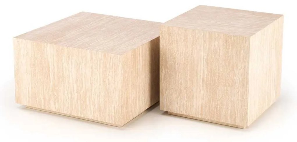 Palmer dohányzóasztal - négyzet, bézs