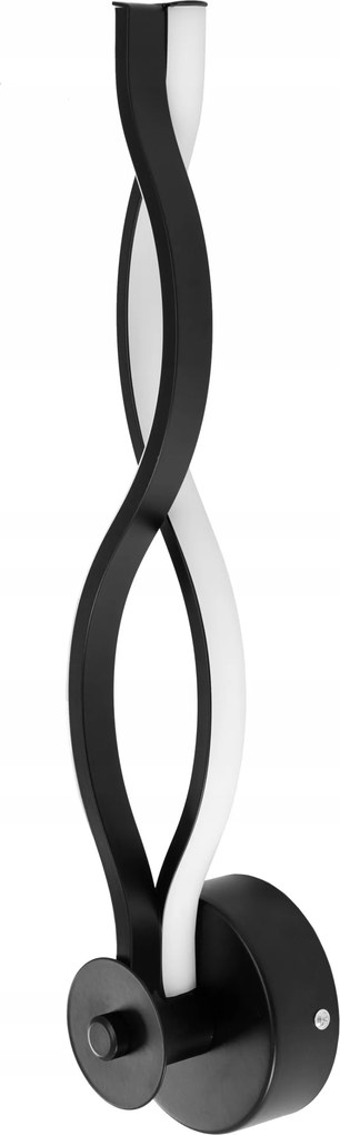 Fali Lámpa Led Fekete 13W