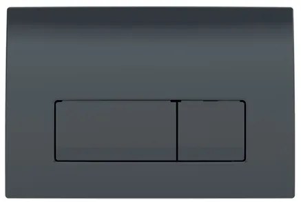 Geberit Delta50 vezérlőgomb műanyag fekete 115.119.DW.1