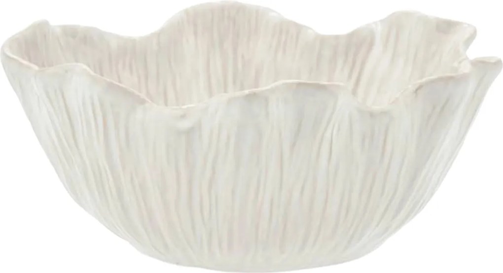 Patera Gyümölcstál Saláta 23cm Kerámia Fehér Skandináv