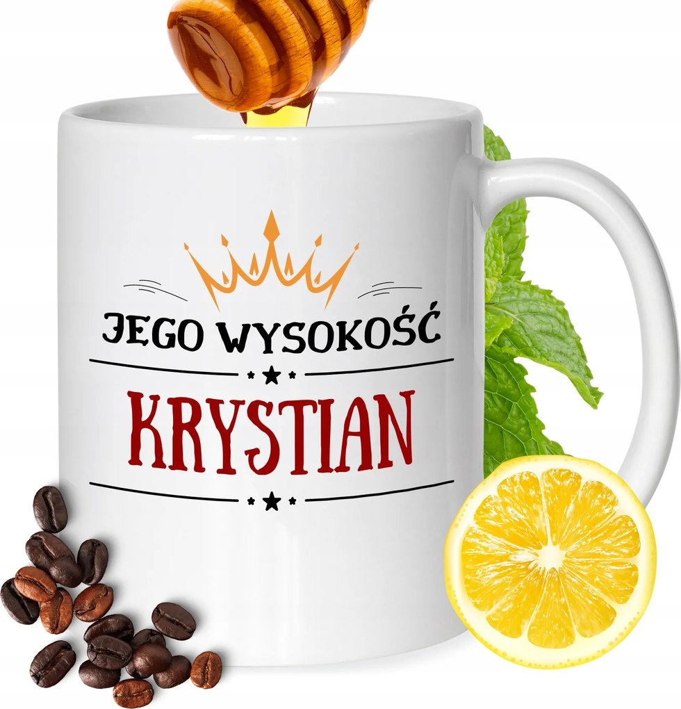 Bögre Krisztián Férj Barátjának Nyomtatott Fehér 330ml
