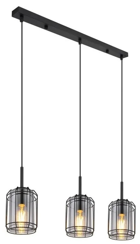 Globo 15559-3H - Csillár zsinóron KAMMI 3xE27/60W/230V