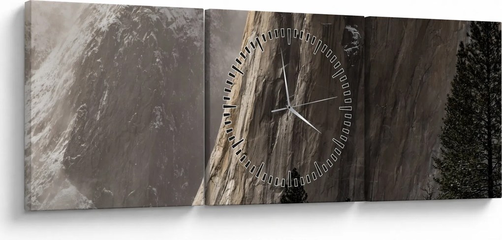 A Yosemite Valley Nemzeti Park, USA (órával) (90x30 cm)