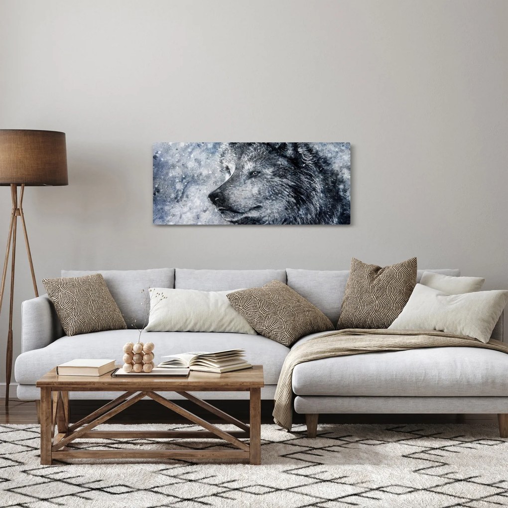 Kép - Farkas rajzfilm (120x50 cm)