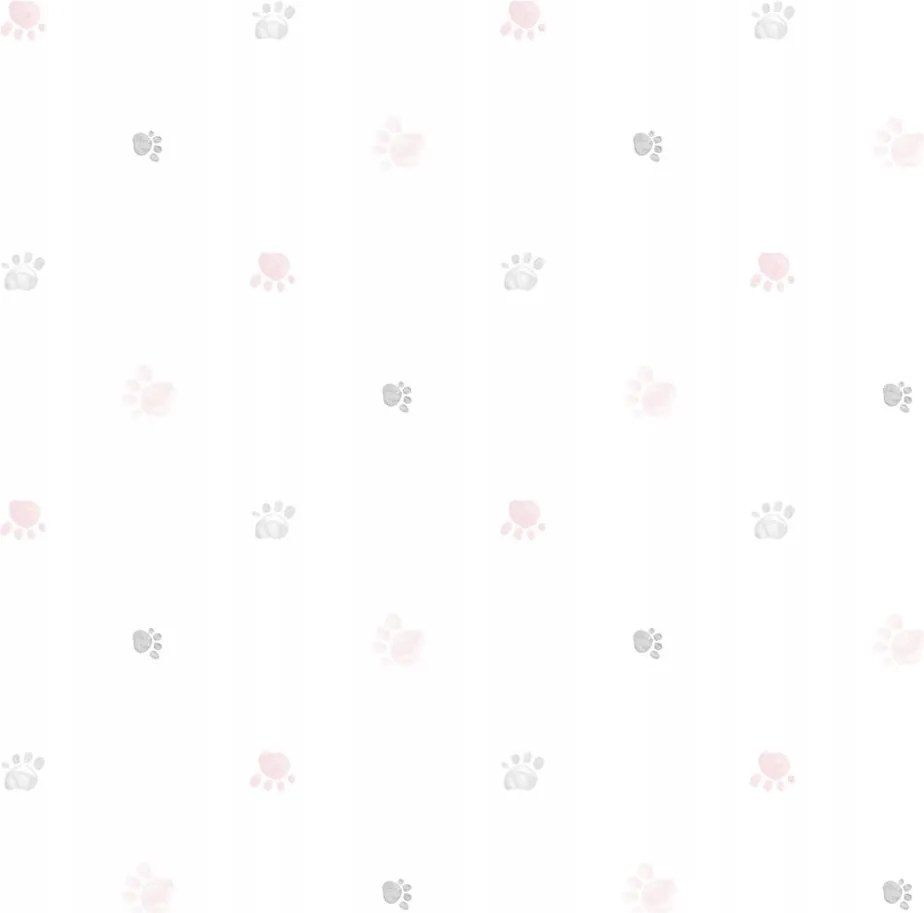 Papír Tapéta A Gyerekek Szobájába Állat Mancsokkal