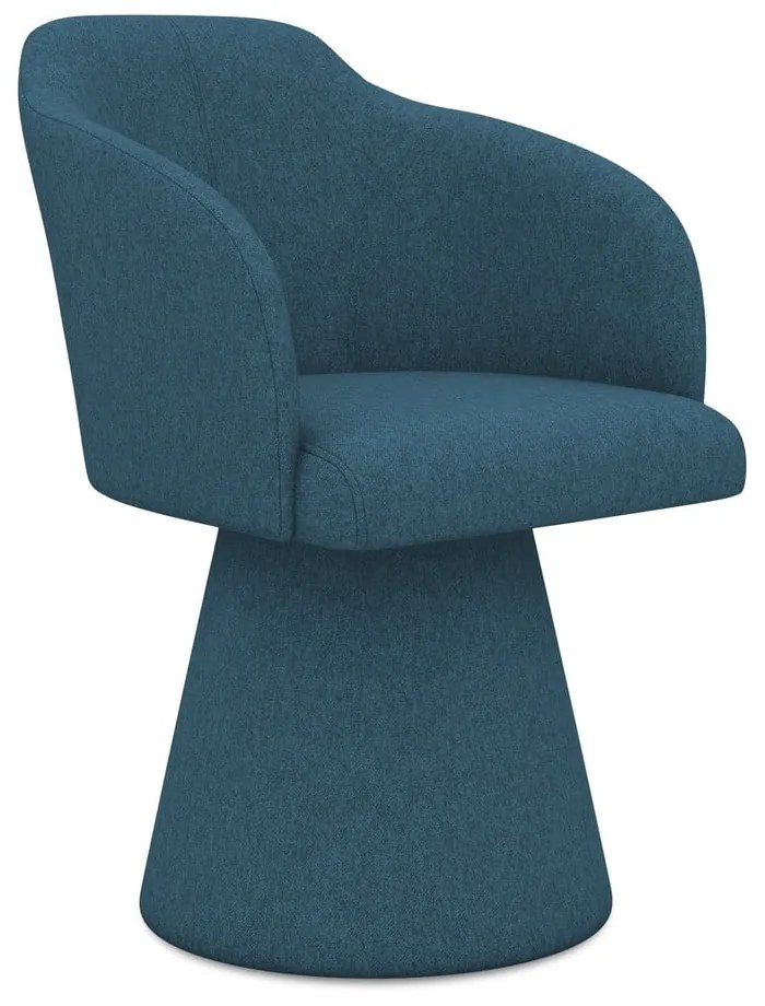 Kék kárpitozott étkezőfotel Kanoa – Makamii