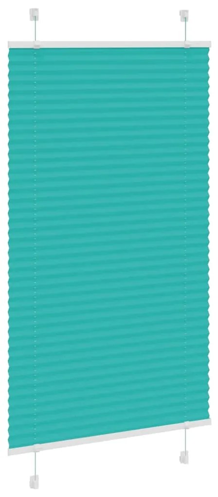 pliszírozott redőny Benzinzöld 70x100 cm szövetszélesség