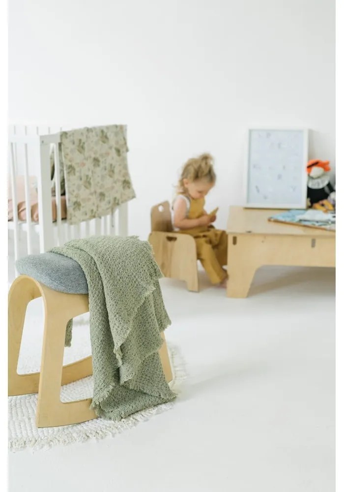 Nature bézs len gyerek ágyneműhuzat, 70 x 100 cm - Linen Tales