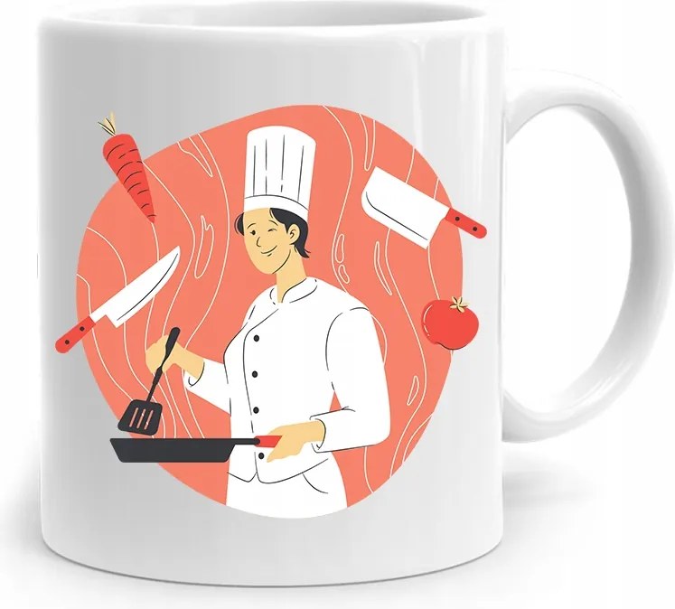 Ajándék Bögre A Szakács Mesterének, fényképes nyomtatással