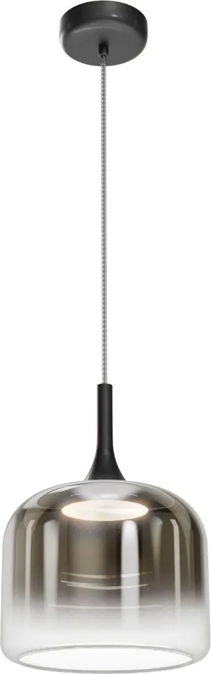 Maytoni modern függeszték spirito fekete füstös mymod286pl-l18b3k