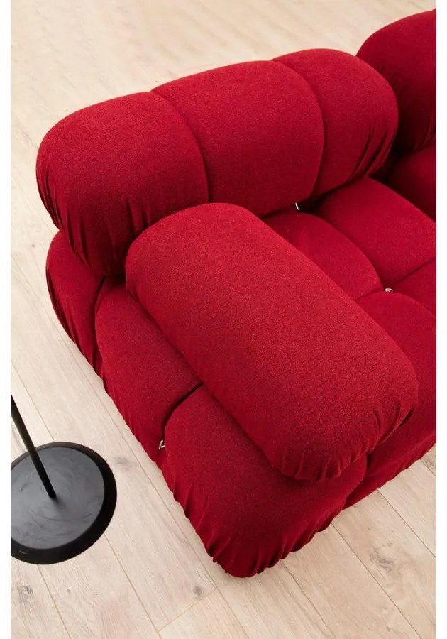 Sarokkanapé Bubble ( L1-O1-1R -Puf) - Red