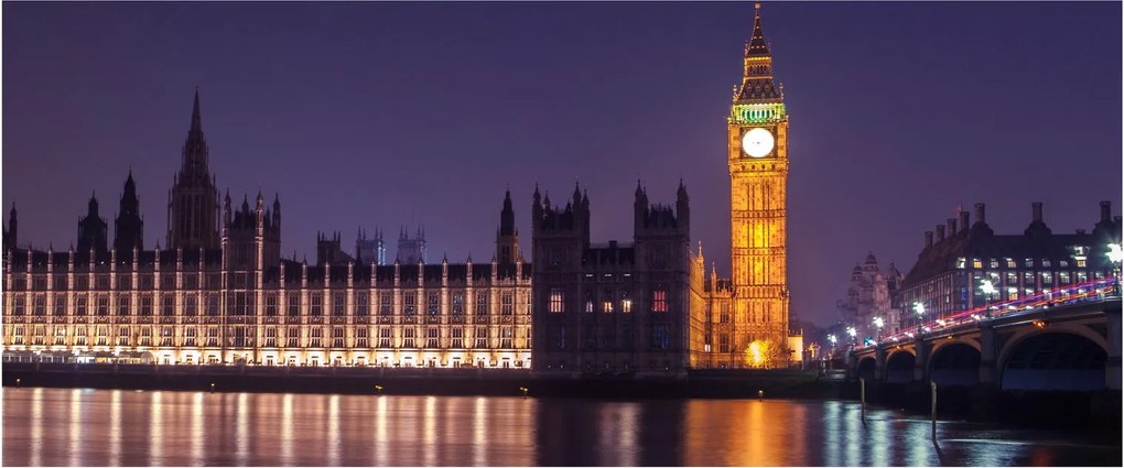 Londoni kép (120x50 cm)