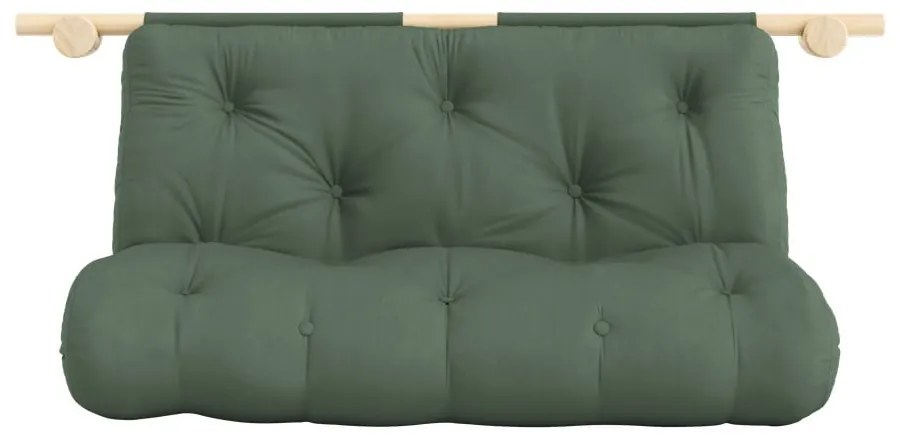 Zöld kinyitható kanapé 135 cm Hooked – Karup Design