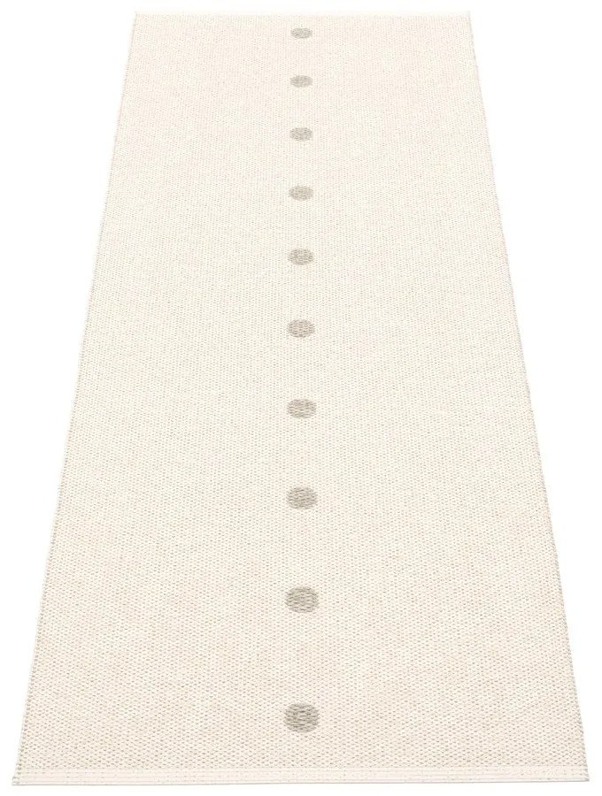 Bézs-krémszínű kültéri-beltéri futószőnyeg 70x200 cm Peg Linen Vanilla – Pappelina