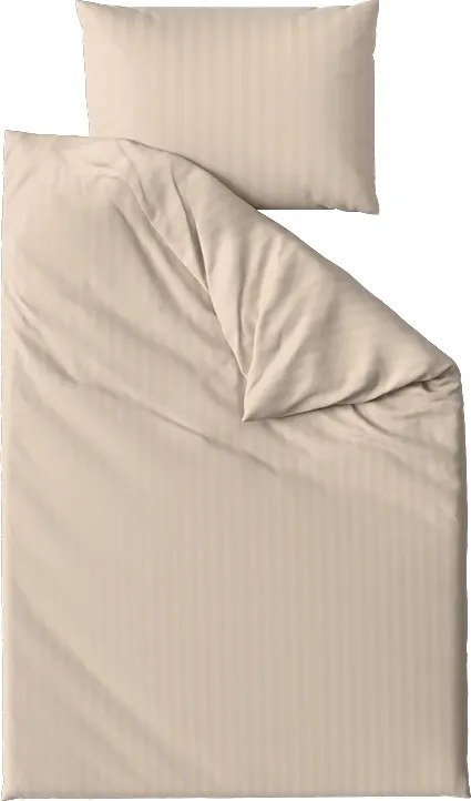 Mikroszálas hotel ágynemű JASMINE PURE cappuccino - 2 cm csíkos Ágyneműhuzat mérete: 70 x 90 cm | 140 x 200 cm