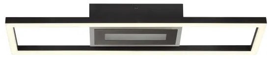 Brilliant-LED RGBW Dimmelhető mennyezeti lámpatest BESSON LED/20W/230V 3000-6500K fekete + távirányító