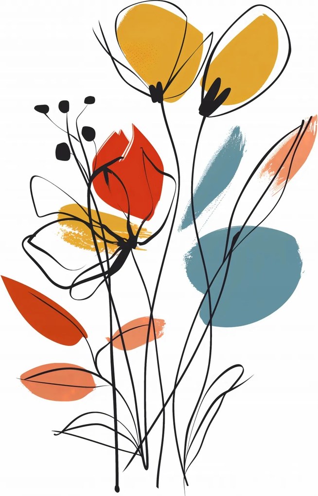 Poszter 67,5x100cm Kert a nyárban