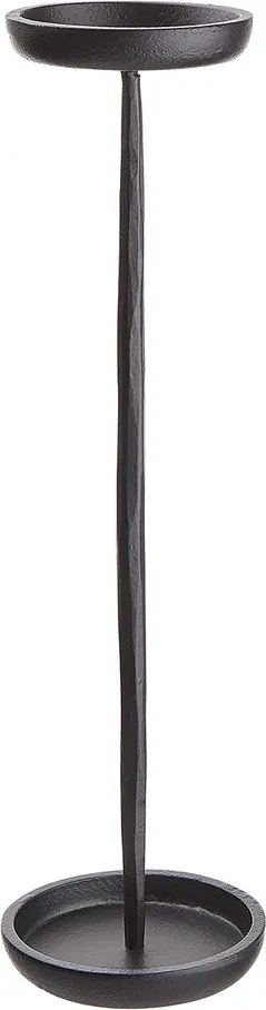 FAROL gyertyatartó, fekete 36cm