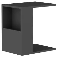 Kisasztal KAREN 50x40 cm antracit