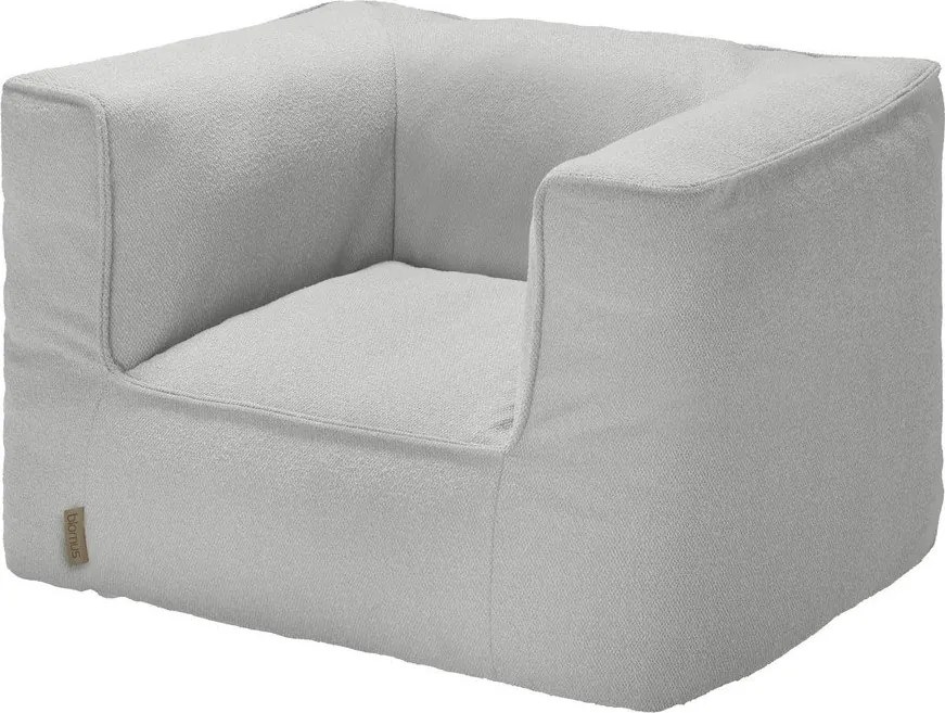 Világosszürke párnázott kerti fotel Grow – Blomus