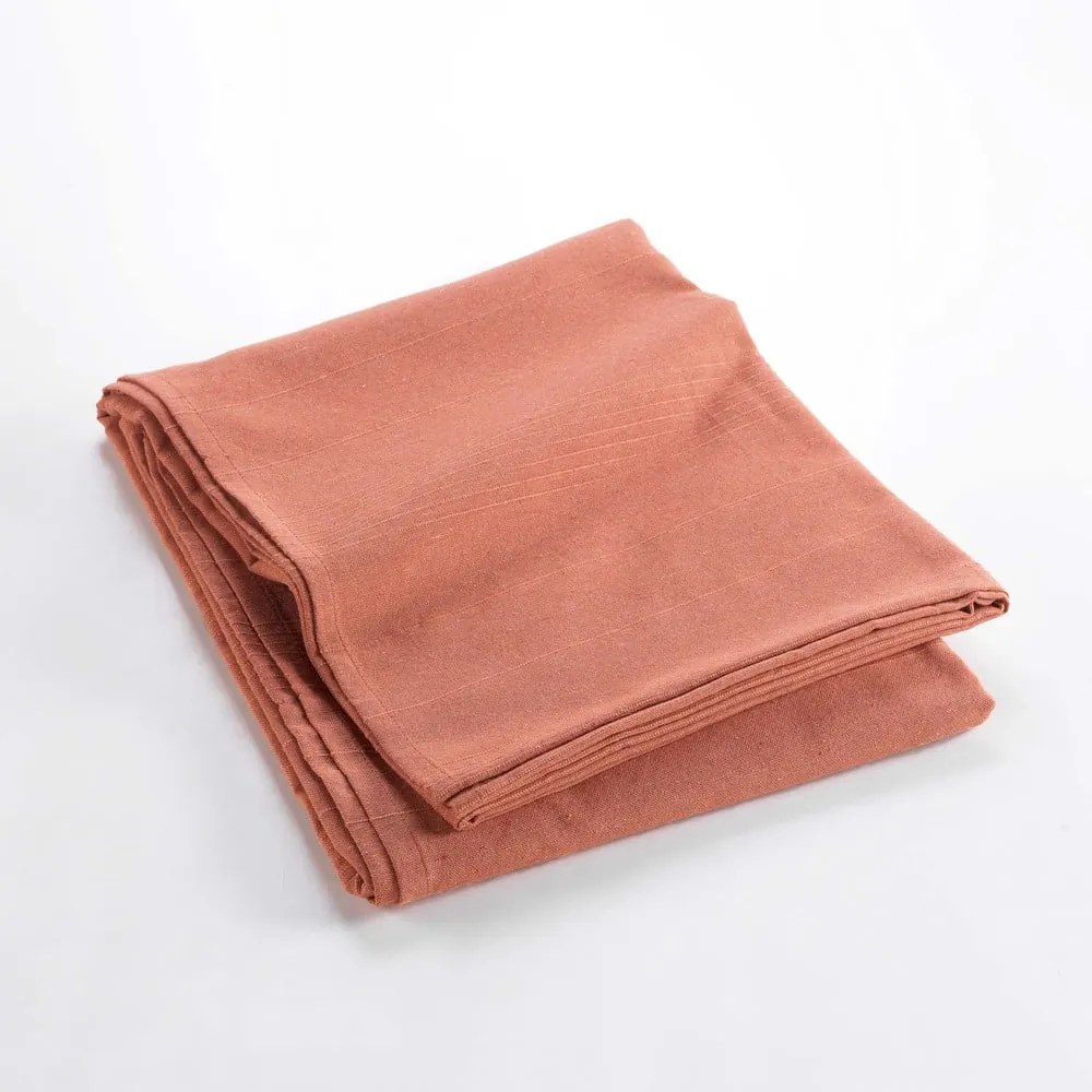 Téglavörös ágytakaró 180x220 cm Lucile – douceur d'intérieur