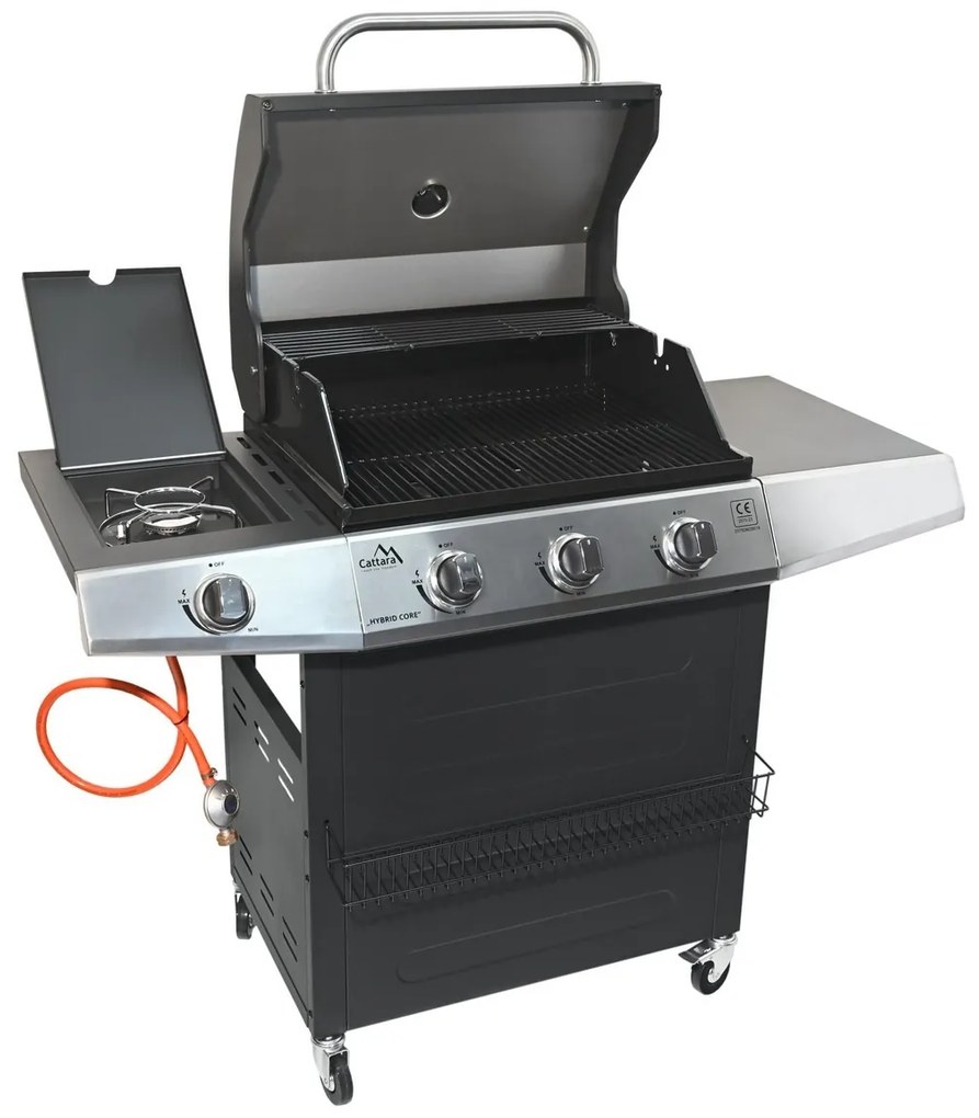 Cattara Gril HYBRID CORE gáz/faszén, 126 x 114 x55 cm
