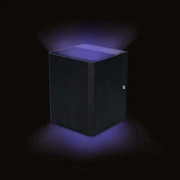 Nedis ZBLOW10RGBW - LED RGBW dimmelhető kültéri lámpa LED/12W/230V IP65 Wi-Fi Tuya fekete