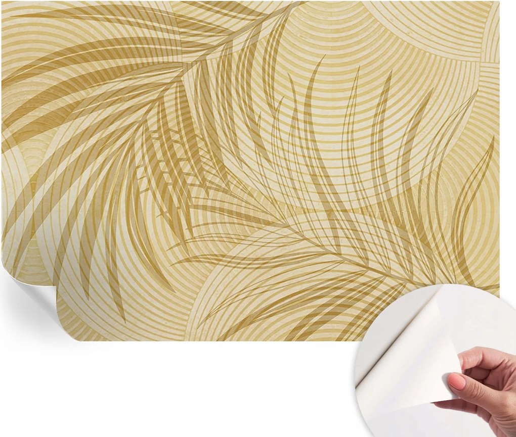 Dekoratív öntapadós fotótapéta az irodába Trópusi elegancia 152x104