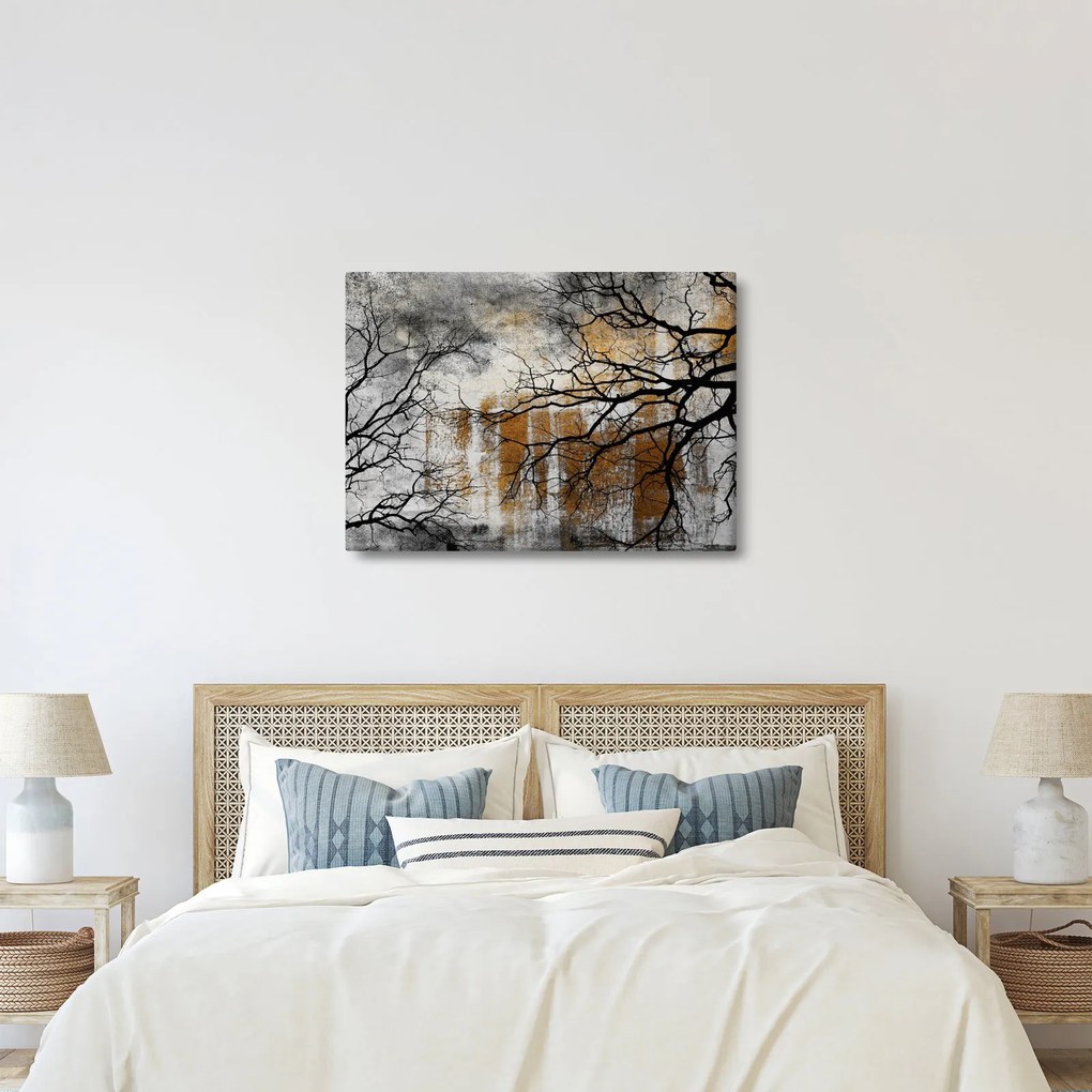 Kép - Fák sziluettek (70x50 cm)