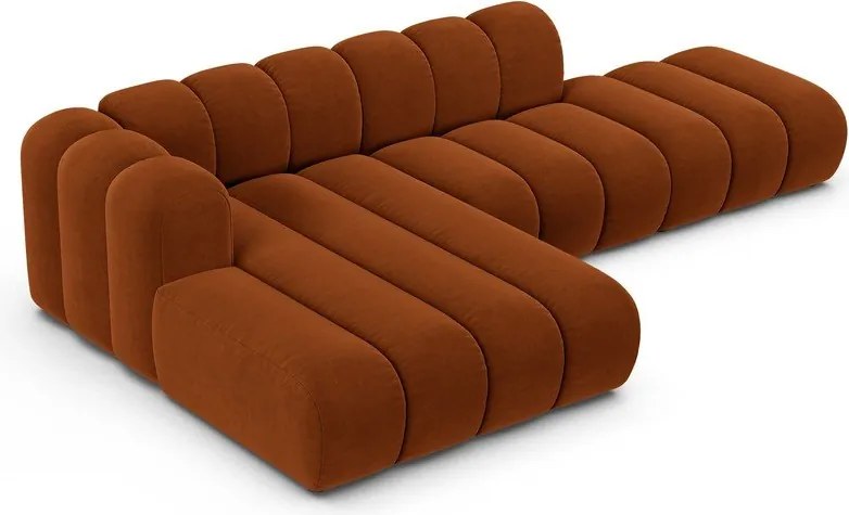 Narancssárga sarokkanapé (bal oldali) Lupine – Micadoni Home