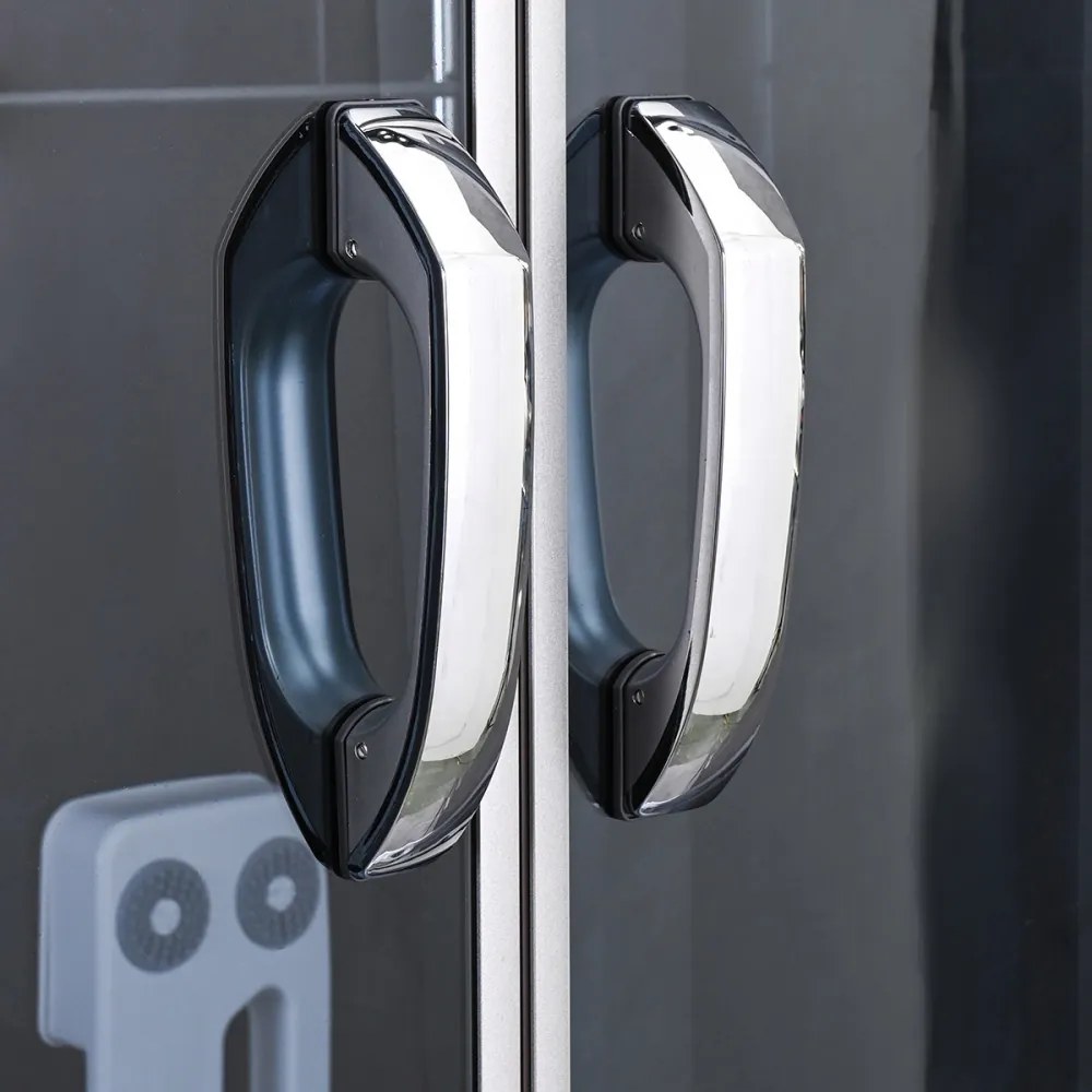 Emilia 135 Hidromasszázs Kádkabin elektonikával Black