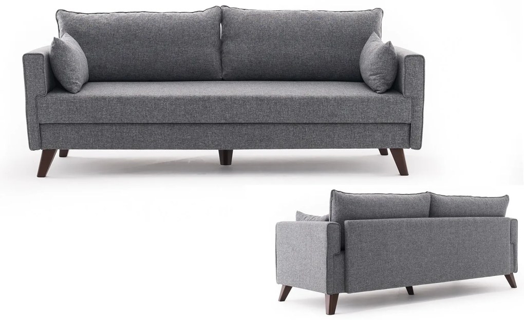 3 személyes kanapé Bella Sofa For 3 Pr - Szürke
