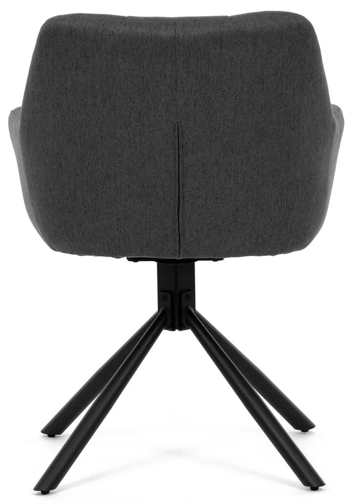 HC-532 GREY2 étkezőszék-készlet visszatolómechanizmussal, 2 db