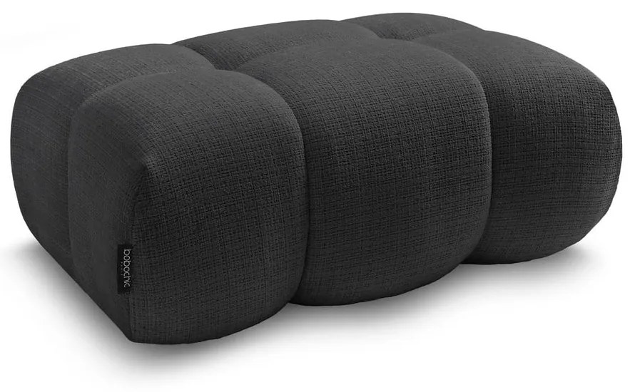 Fekete zsenília lábtartó Ivane – Bobochic Paris