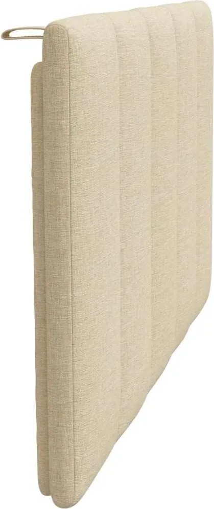 krémszínű szövet fejtámla párna Hanko 80 cm