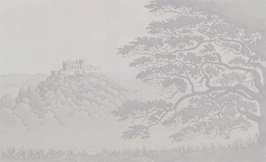 Fotótapéta Flizelin Dekoratív Iroda Kastély tájkép 416x254 Ragasztó