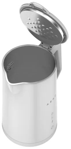 AENO okos vízforraló LED kijelzővel, 1,7 l, 2200W/230V, fehér
