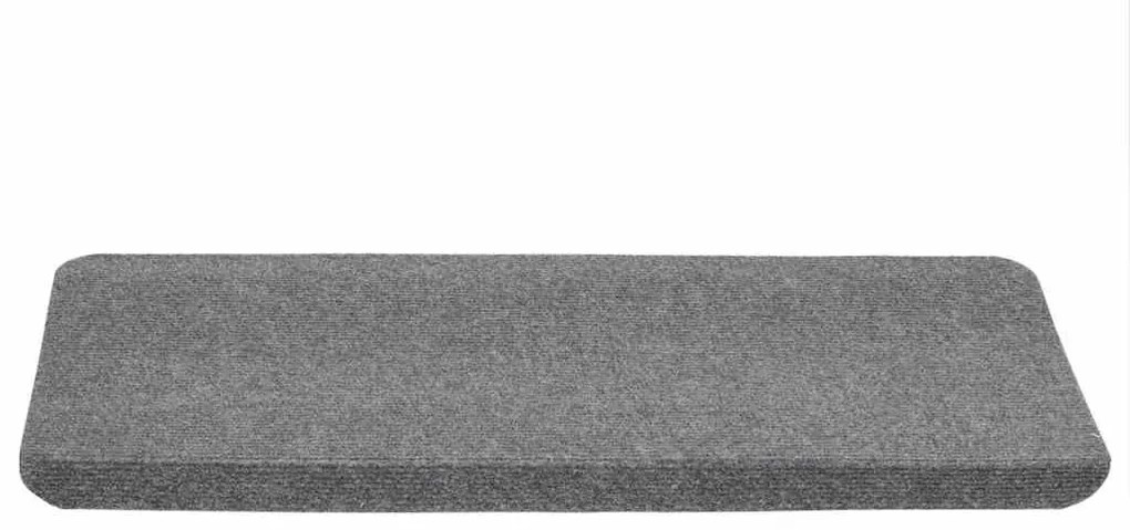 30 db szürke öntapadó lépcsőszőnyeg 65x24,5x3,5 cm
