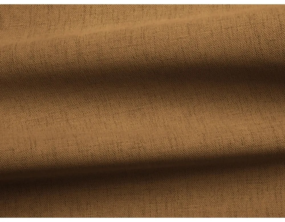 Terrakotta színű kinyitható-tárolóhelyes (U alakú) sarokkanapé Moku – Makamii