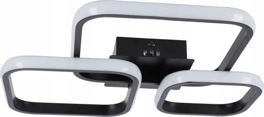 LED mennyezeti lámpa LED/38W/230V fekete