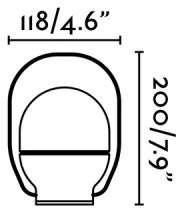 FARO 01016 - LED Dimmelhető asztali lámpa TAKE AWAY LED/1,5W/3,7V 2700K 2600 mAh
