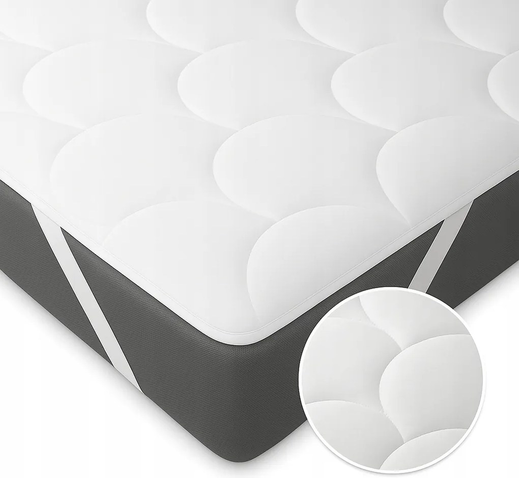 Antiallergén matracvédő 90X200 cm steppelt lengyel