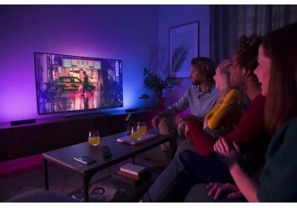 Philips - KÉSZLET 2x LED RGB Dimmelhető asztali lámpa Hue AMBIANCE LED/6W/230V