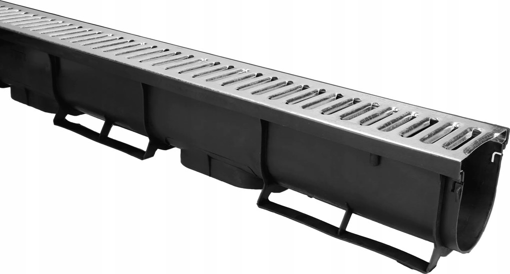 Lineáris Vízelvezetés Műanyag/horganyzott vályú h90 A15