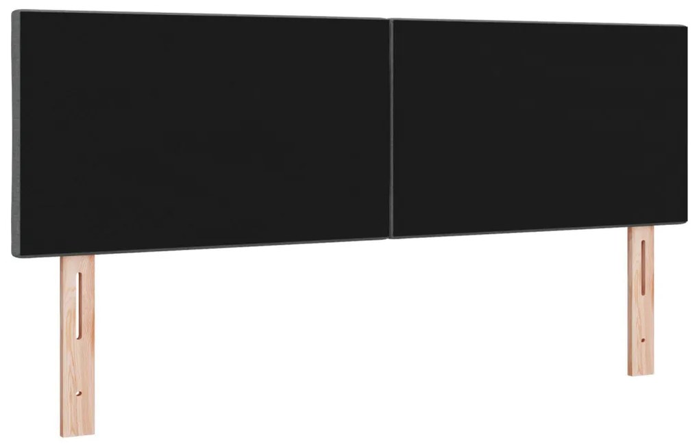 Fejtámla Gyémánt Blokk Design Sötétszürke 140 cm Szövet
