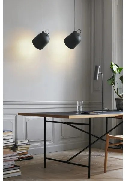 Nordlux - ANGLE zsinóros függőlámpa 1xE27/25W/230V fekete