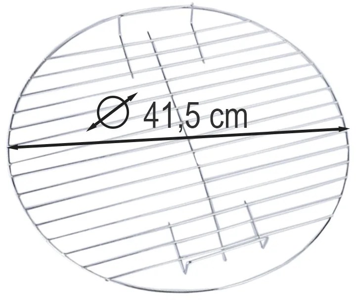 Grillrács kerek 41,5 cm